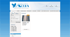 Desktop Screenshot of imobiliariaaguia.com.br